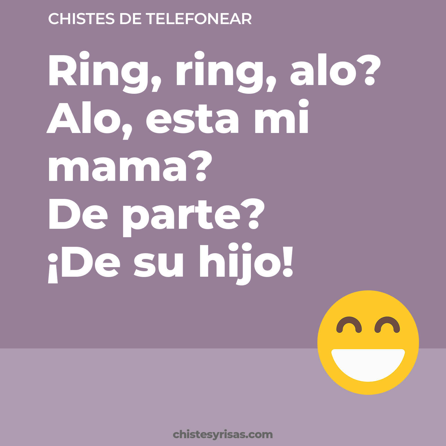 chistes de Telefonear más graciosos